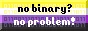 Button: no binary? no problem?